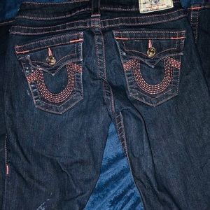 True Religon boot cut jeans size 26